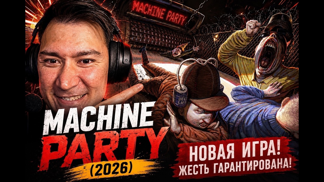 🔥 MACHINE PARTY (2026) - САМАЯ БЕЗУМНАЯ НОВАЯ ИГРА?! Прохождение на русском