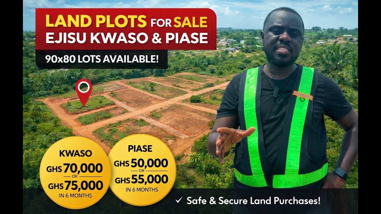 #смотрите - «Продаются первоклассные земельные участки в Эджису Квасо и Пиасе – инвестируйте сего...