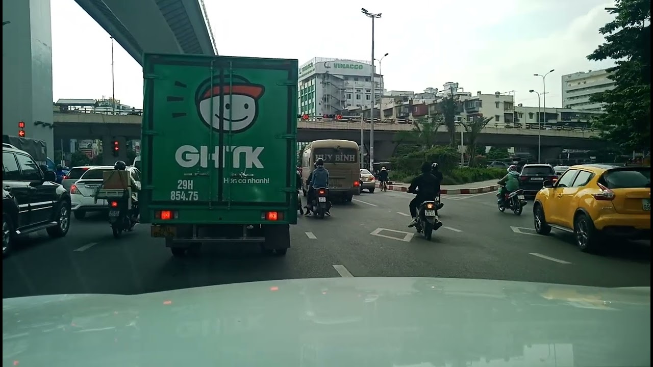 Thạch Bàn Cổ Linh qua Cầu Vĩnh Tuy - Ngã tư sở đến vàng đai 3 khuất Duy Tiến Tố hữu 8-2023