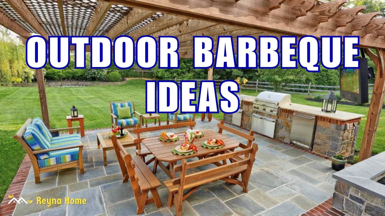 Creative Outdoor Barbeque Ideas Small Backyard BBQ Area Design Ideas