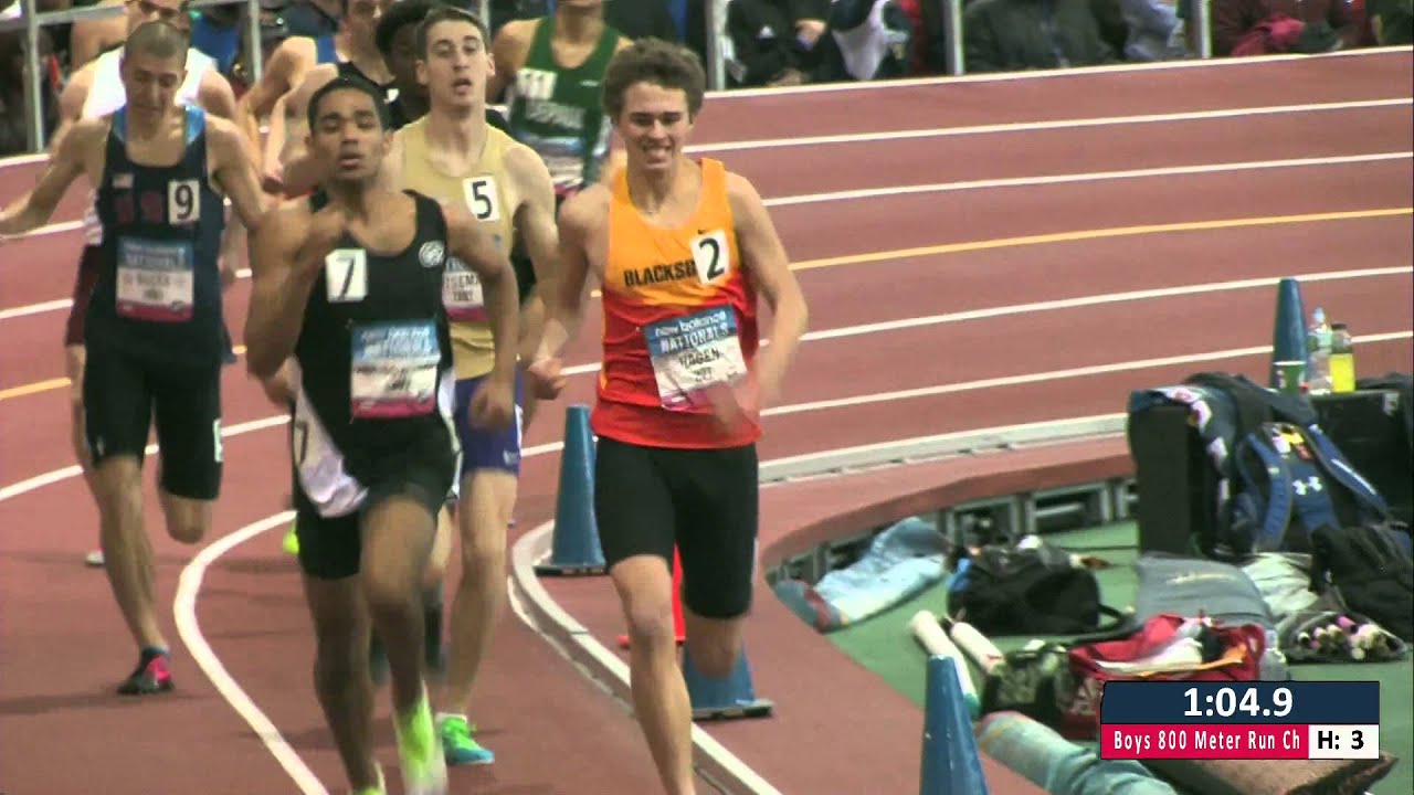 Boys 800m Section 3 - New Balance Nationals Indoor 2014