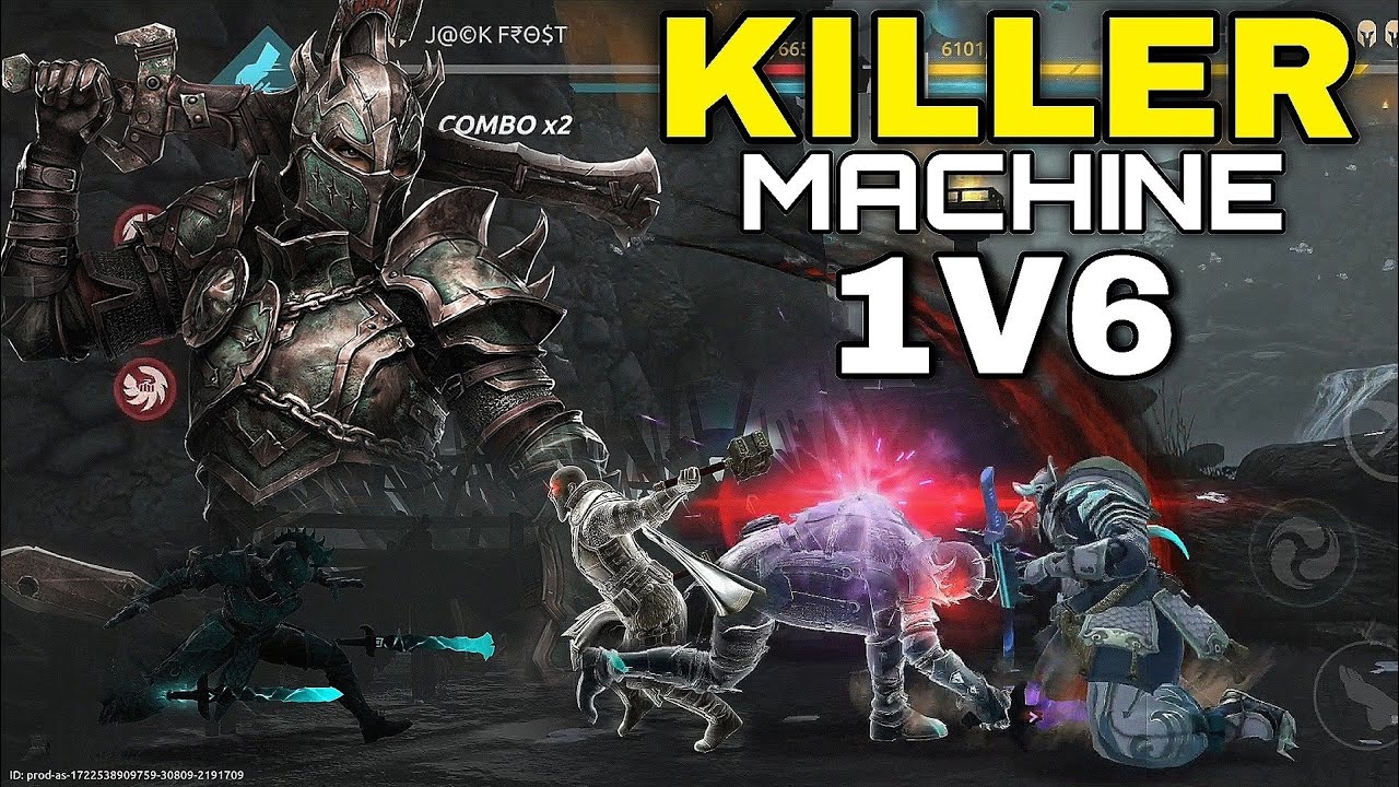 You have to be afraid of KATE! KATE 1V6 |kate shadow fight 4| shadow fight 4 kate| shadow fight kate