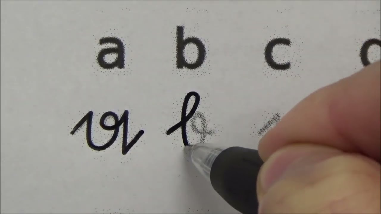 How to write Sütterlinschrift