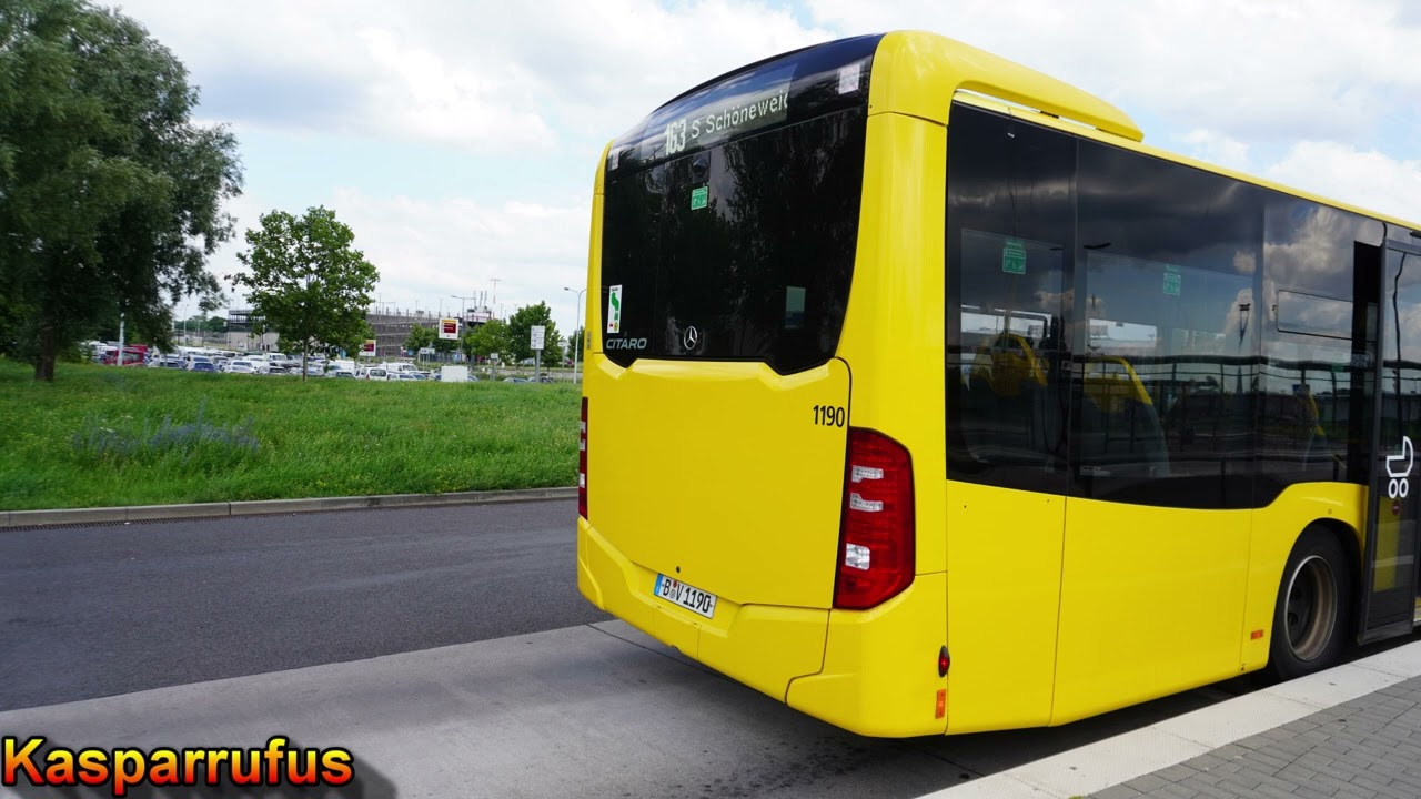 [Kickdown] Mitfahrt/Fahrgeräusche BVG Mercedes-Benz Citaro C2 | Linie 163 | Wagen #1190
