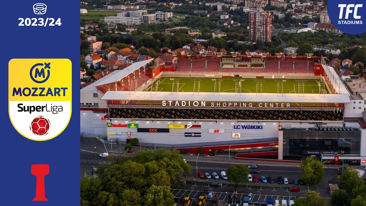 Serbian SuperLiga Stadiums 2023/24 | TFC Stadiums