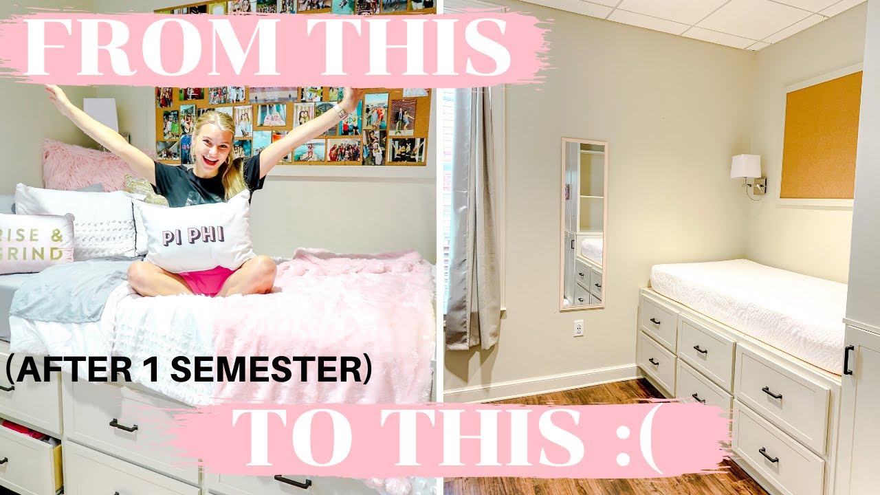 MOVING OUT OF MY SORORITY HOUSE (college move out vlog) | Pi Beta Phi University of Alabama