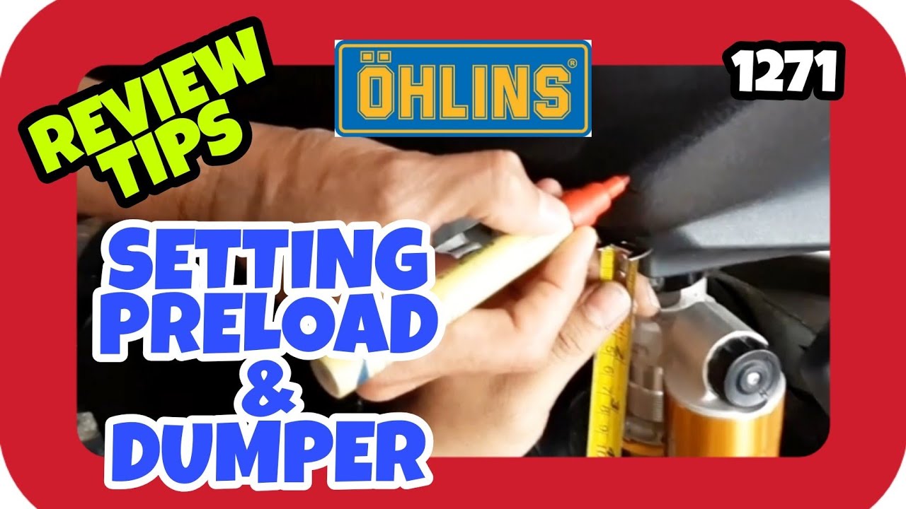 Review Tips 3 Steps Setting Preload & Dumper Shock Breaker Motor Ohlins - By : SAID MC (+)(20.9.21)