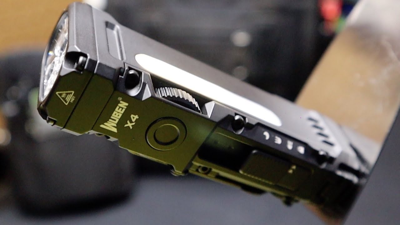 NEW Wuben X4 Flashlight