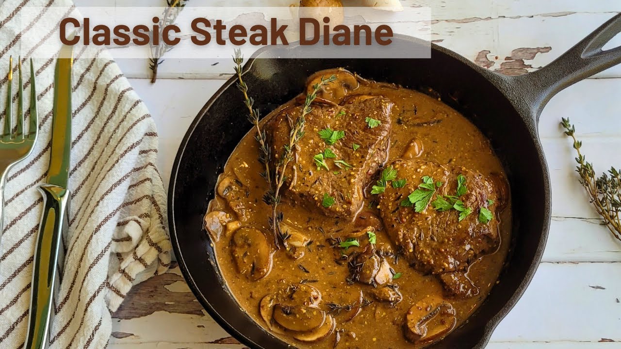 I made STEAK DIANE with a James Beard nominated Chef!