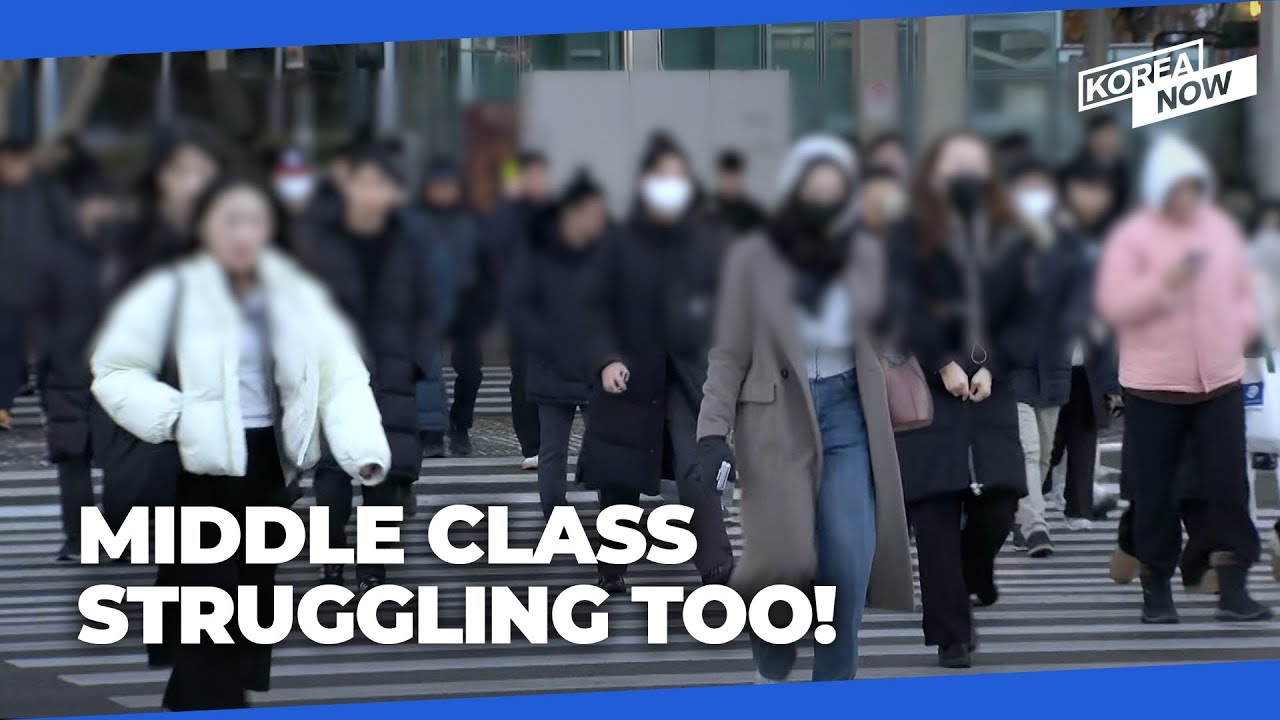 Korea's middle class hit by lowest income growth!