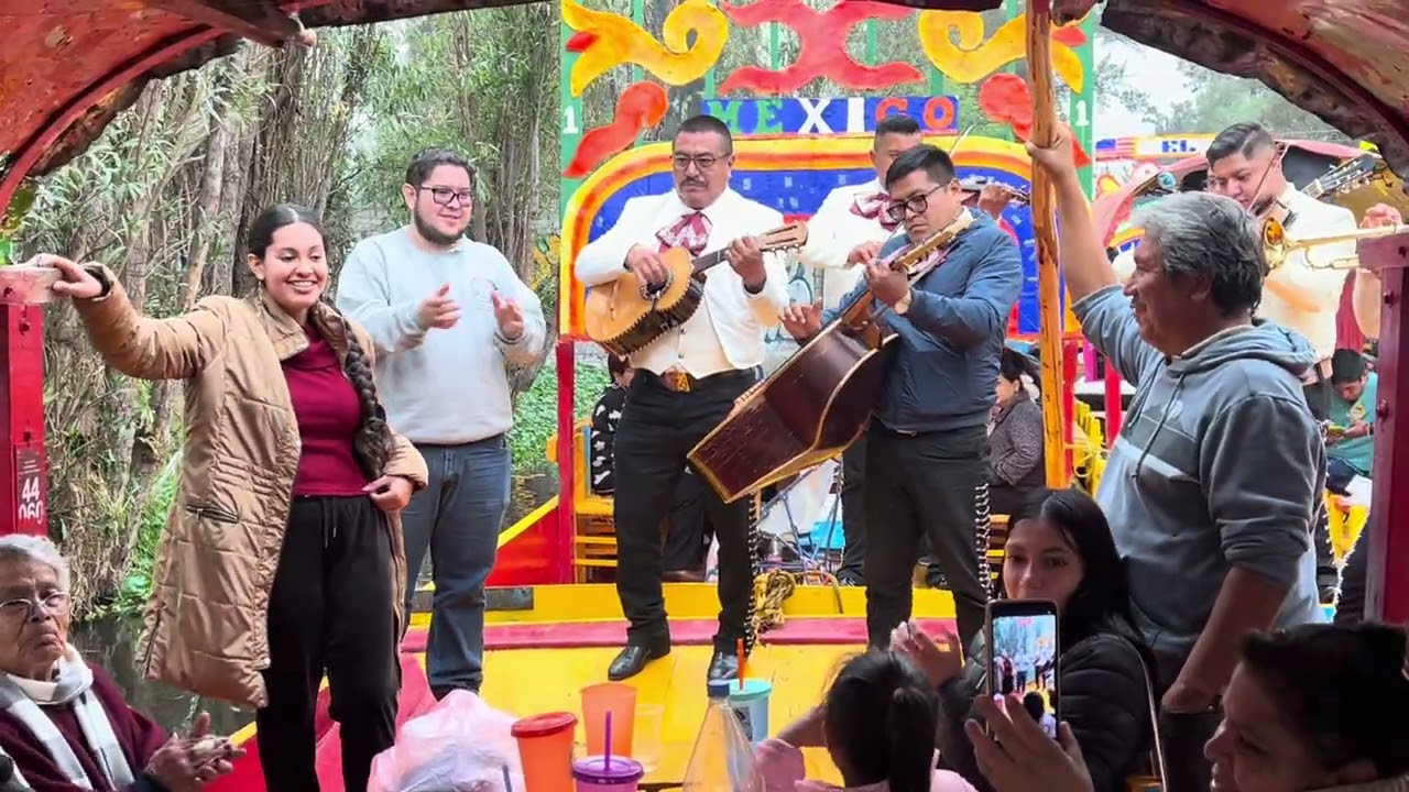 El pastor (cover) | Trajineras Xochimilco | Natalia Ximena |