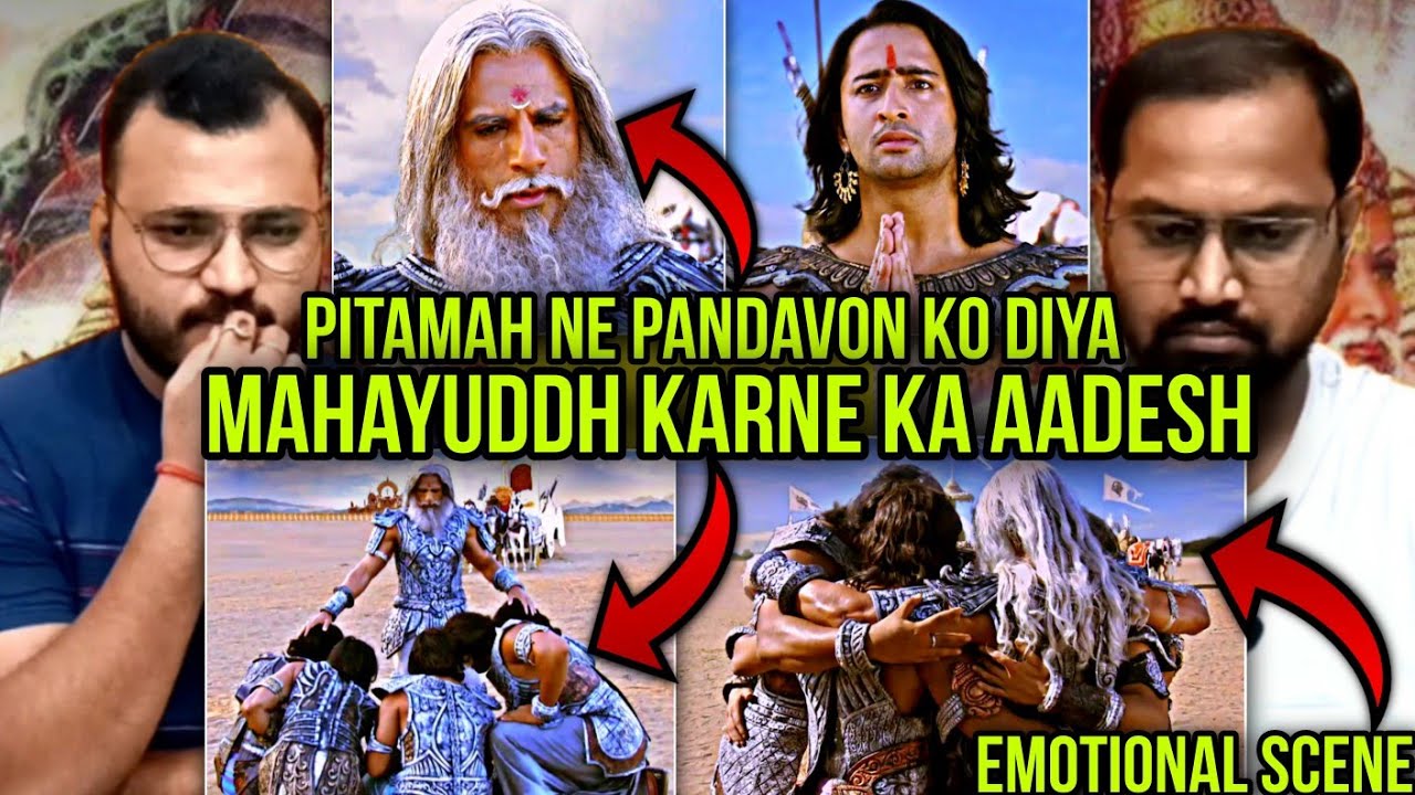 Mahabharat 172 Part 1 | Reaction | Bhishma fights for Hastinapur ?