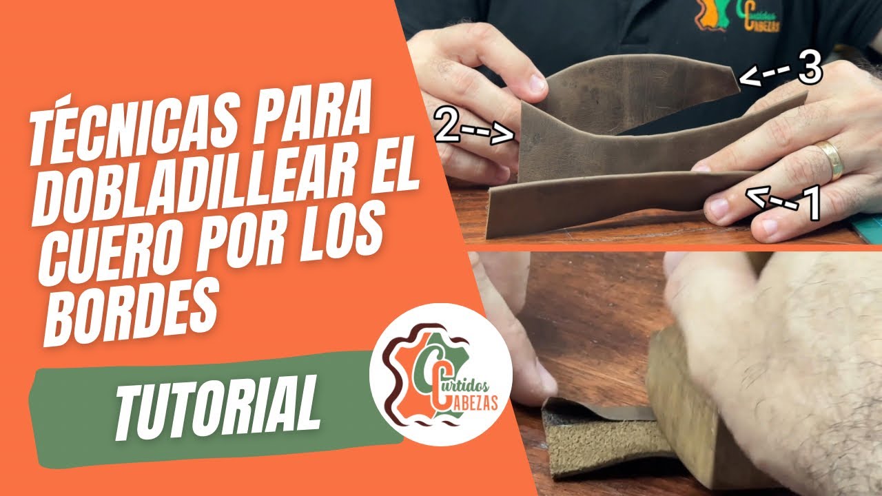 Cómo Dobladillear los Bordes del Cuero | 3 Técnicas Paso a Paso para un Acabado Profesional