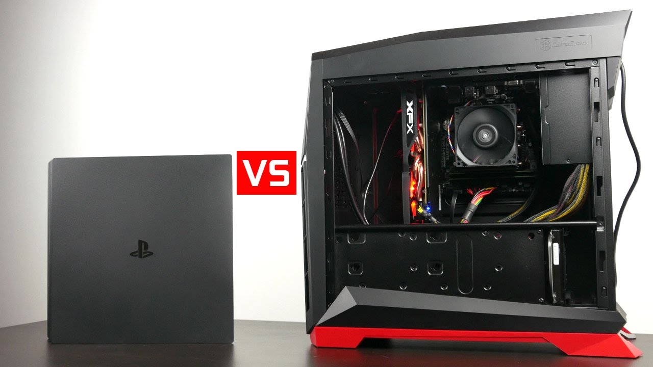 Playstation 4 Pro vs $550 Gaming PC
