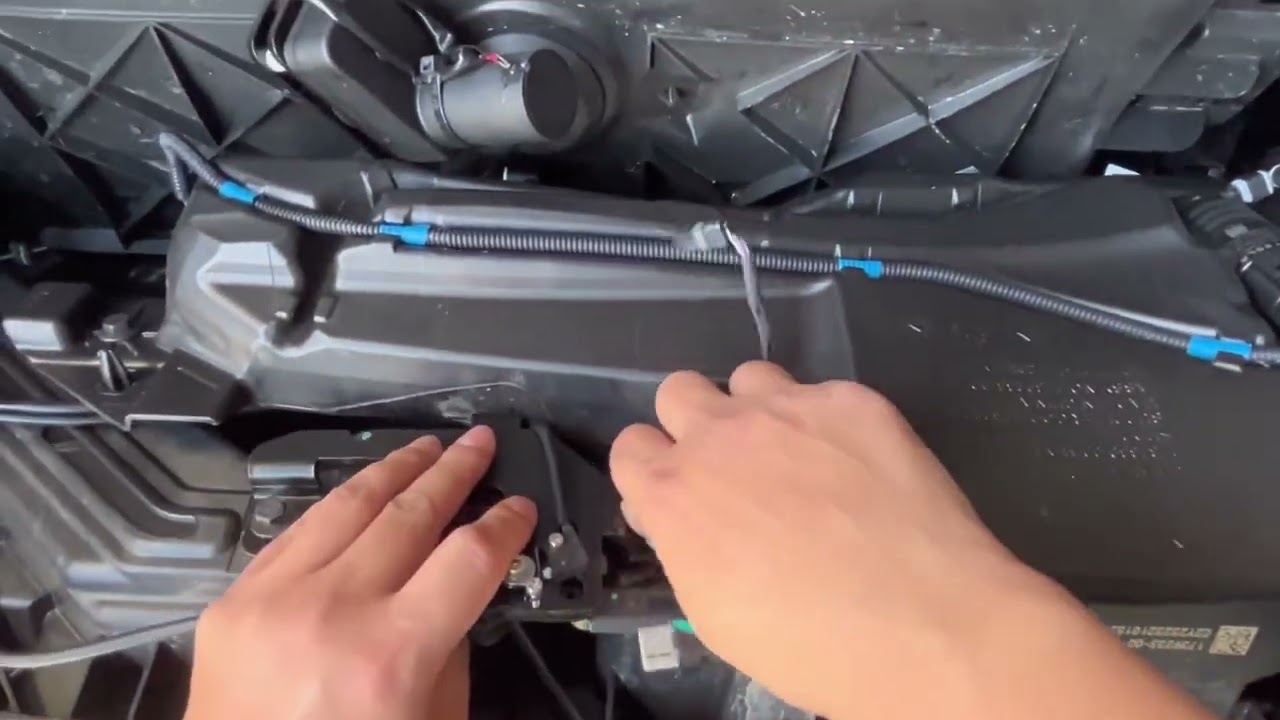 Tesla Power  frunk soft closing Installation video 1