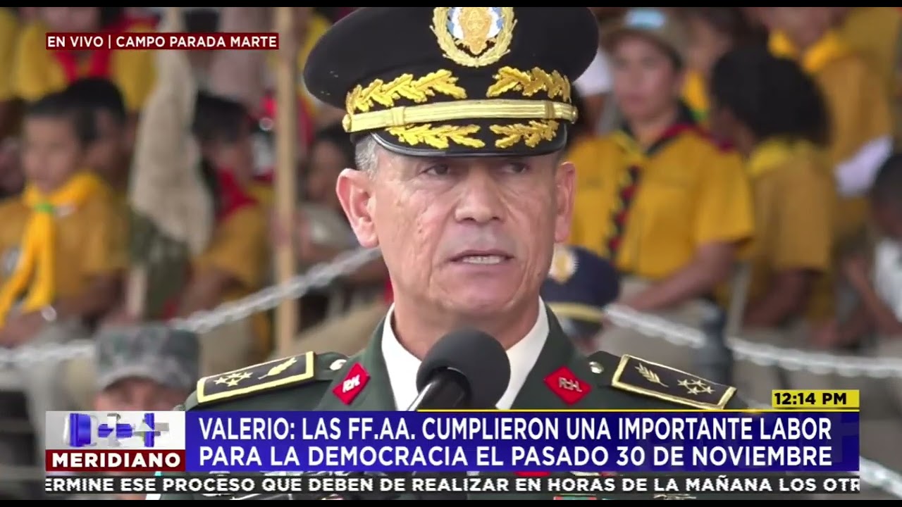 Nuevo jefe de FFAA garantiza Declaratoria de Elecciones: 
