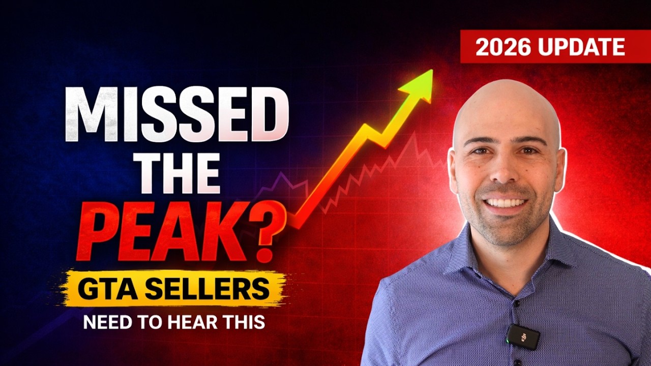 Did You Miss the Market Peak? GTA Sellers Need to Hear This (2026 Update)