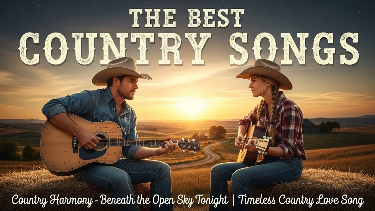 Country Harmony – Beneath the Open Sky Tonight | Timeless Country Love Song#CountryHarmony