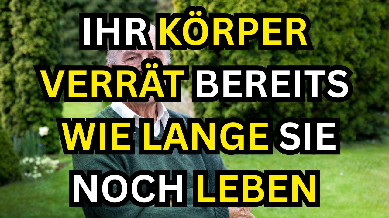 7 Anzeichen, die Ihre Lebenserwartung nach dem 70. Lebensjahr vorhersagen – wissenschaftlich belegt!