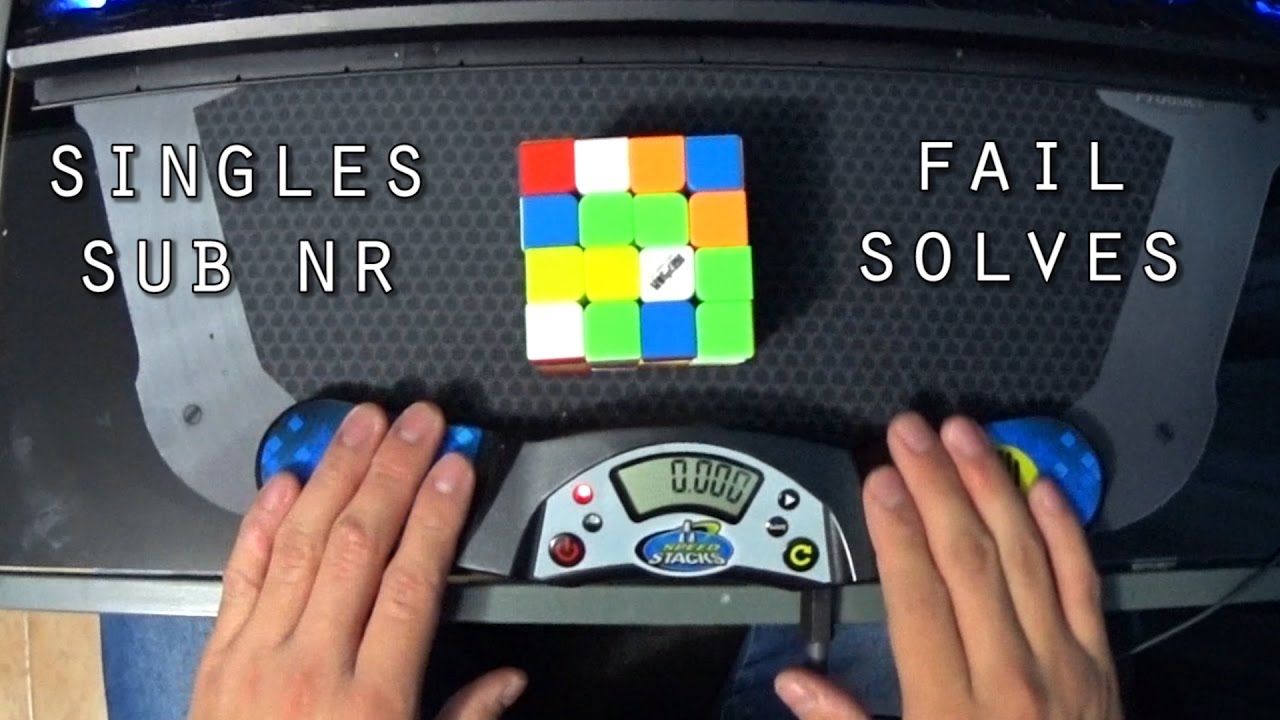 4x4 singles sub NR + Fail solves