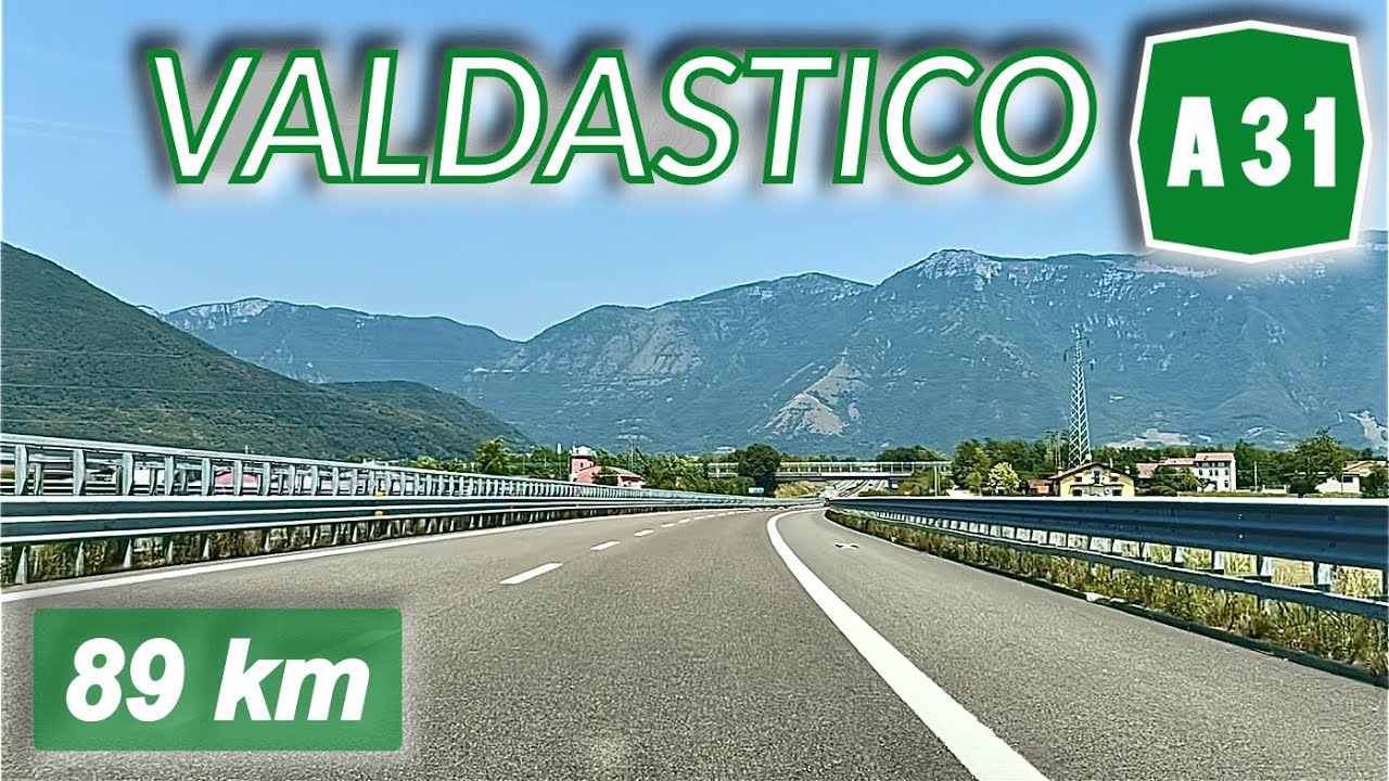 A31 | BADIA P. - PIOVENE R. | Autostrada della Valdastico | Percorso completo