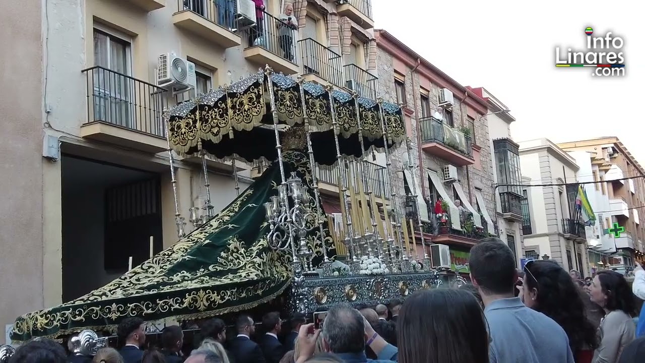Info Linares   Traslado Ntra  Sra  de la Esperanza a San Francisco   Abril 2023