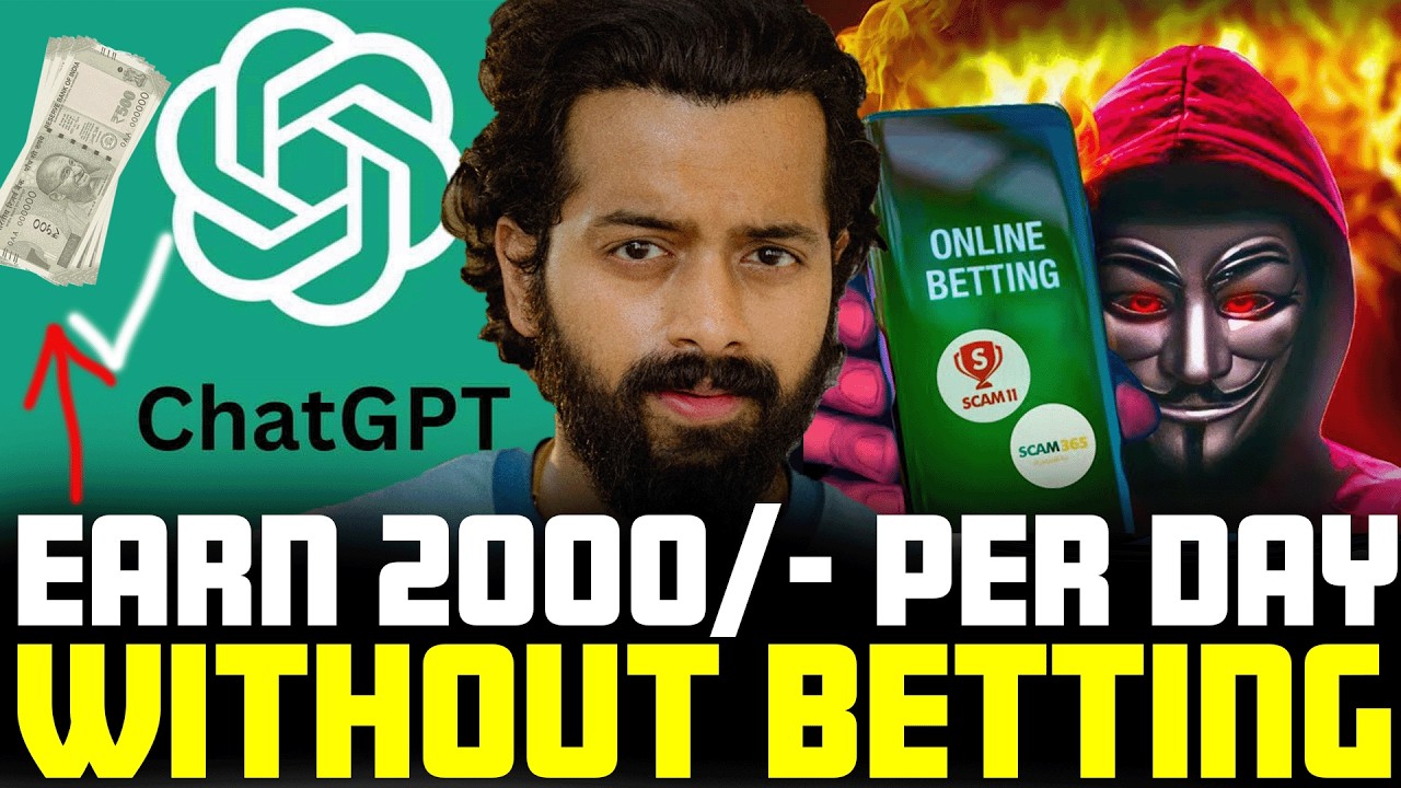 🚨Earn 2000/Day Using ChatGPT & GROK The Right Way📱| #SayNoToBetting | Aye Jude✊