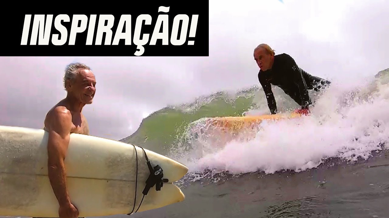 Impressionante! Com 71 anos, João Gré surfa há mais de 40 em SC | Jovens por Natureza | Canal OFF