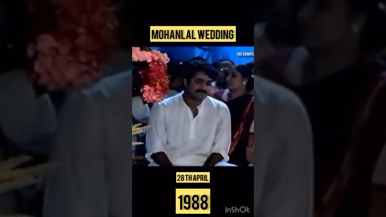 1988 lalettan ❤️wedding video #lalettan #mohanlal #shorts