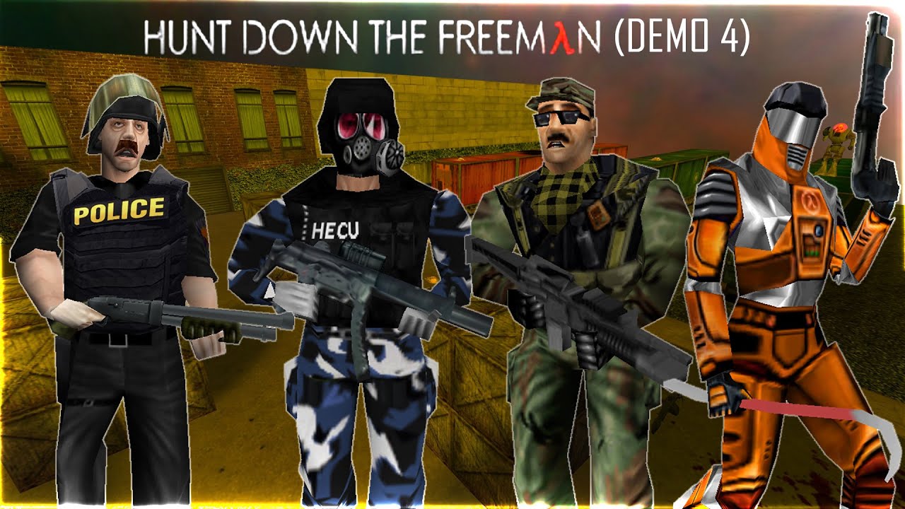 [Half Life - Hunt Down The Freeman Classic (Demo 4)] Mod Full Walkthrough 1440p60