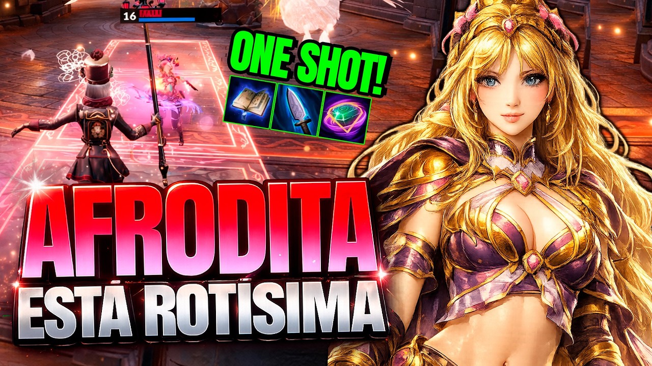AFRODITA ES LA DIOSA MÁS INSOPORTABLE DE SMITE 2