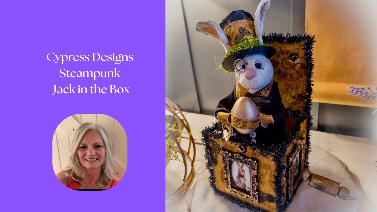 Steampunk Jack Rabbit in a box!