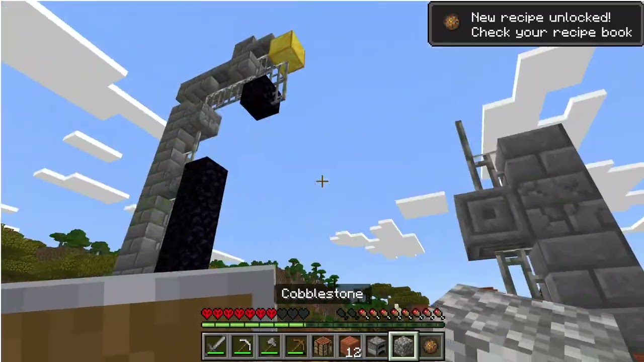 Minecraft hardcore episode 1. (Lucky spawn).