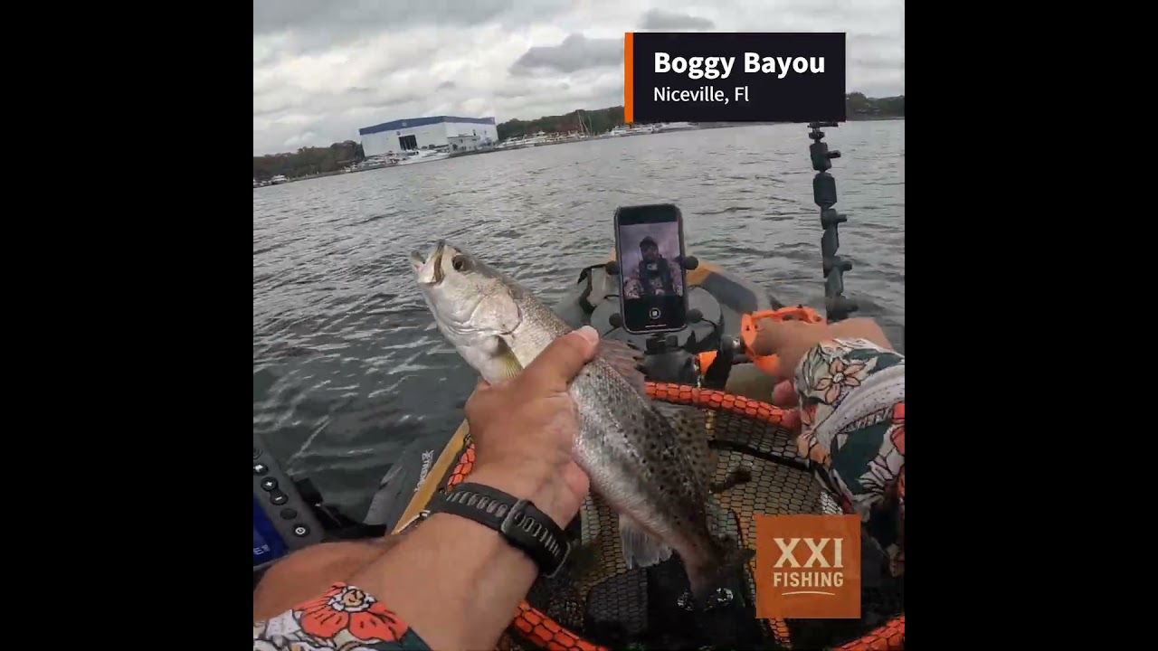 Fishing deep docks during the Florida cold fronts to find keeper Speckled Trout.