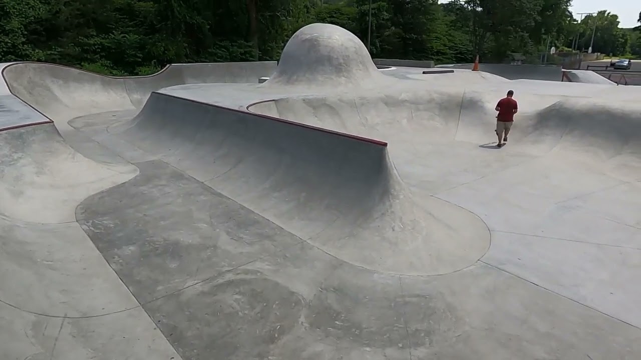 Naugatuck CT Skatepark Tour (built 2023)