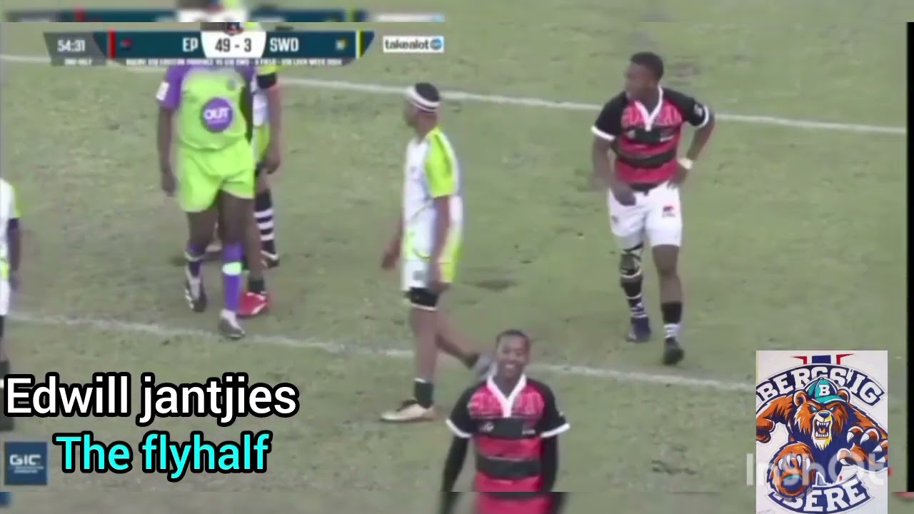 Edwill jantjies (The flyhalf)