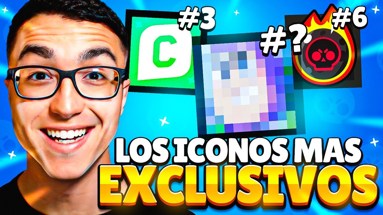 ESTOS son los 9 ICONOS de JUGADOR que NADIE TIENE en BRAWL STARS (parte final)