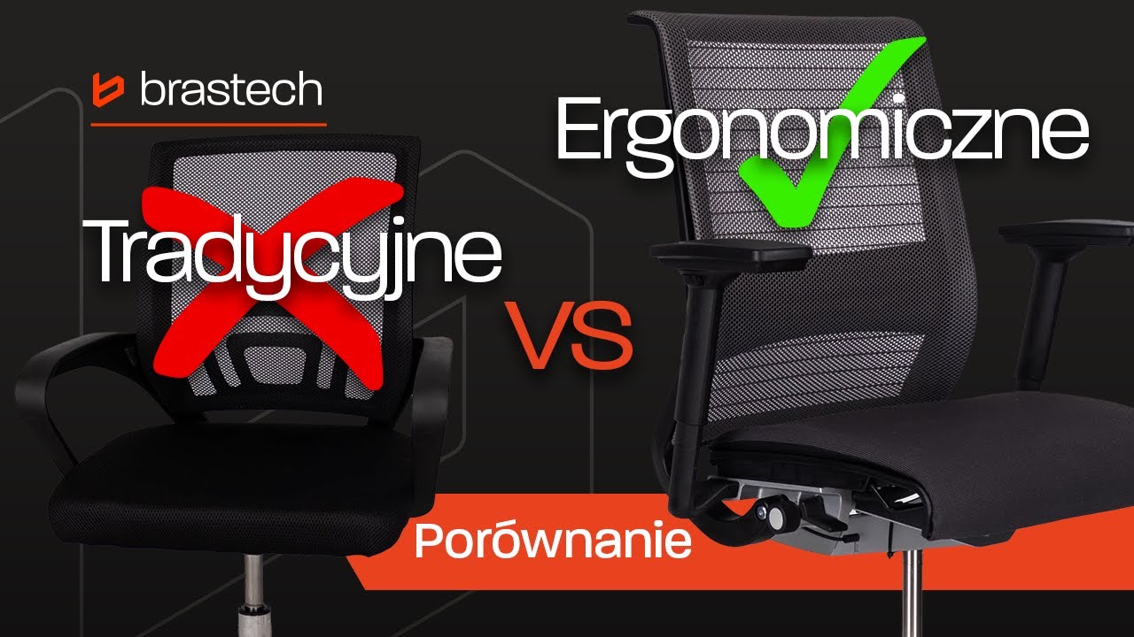 Ergonomiczne krzesło biurowe kontra zwykłe &ndash; r&oacute;żnice, zalety i zdrowie kręgosłupa