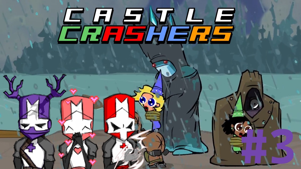 Castle Crashers (Co-op) #3 - Все свариться! XD