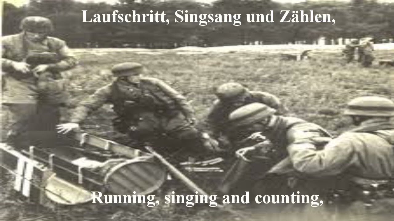 H&ouml;rt Ihr unseren Schritt English and German lyrics