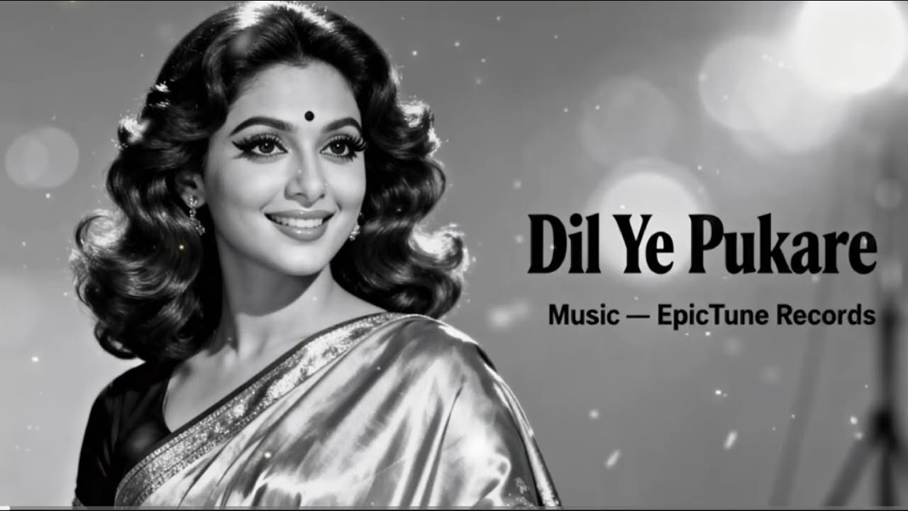 Dil Ye Pukare | Old  Hindi Romantic Song |  Heart Touching60s–70s  Vibes Love Song 
