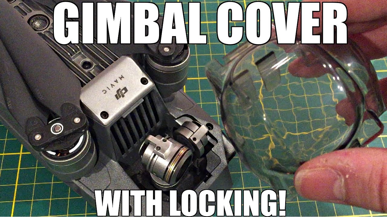 DJI Mavic Pro Gimbal Cover with Lock for $2!