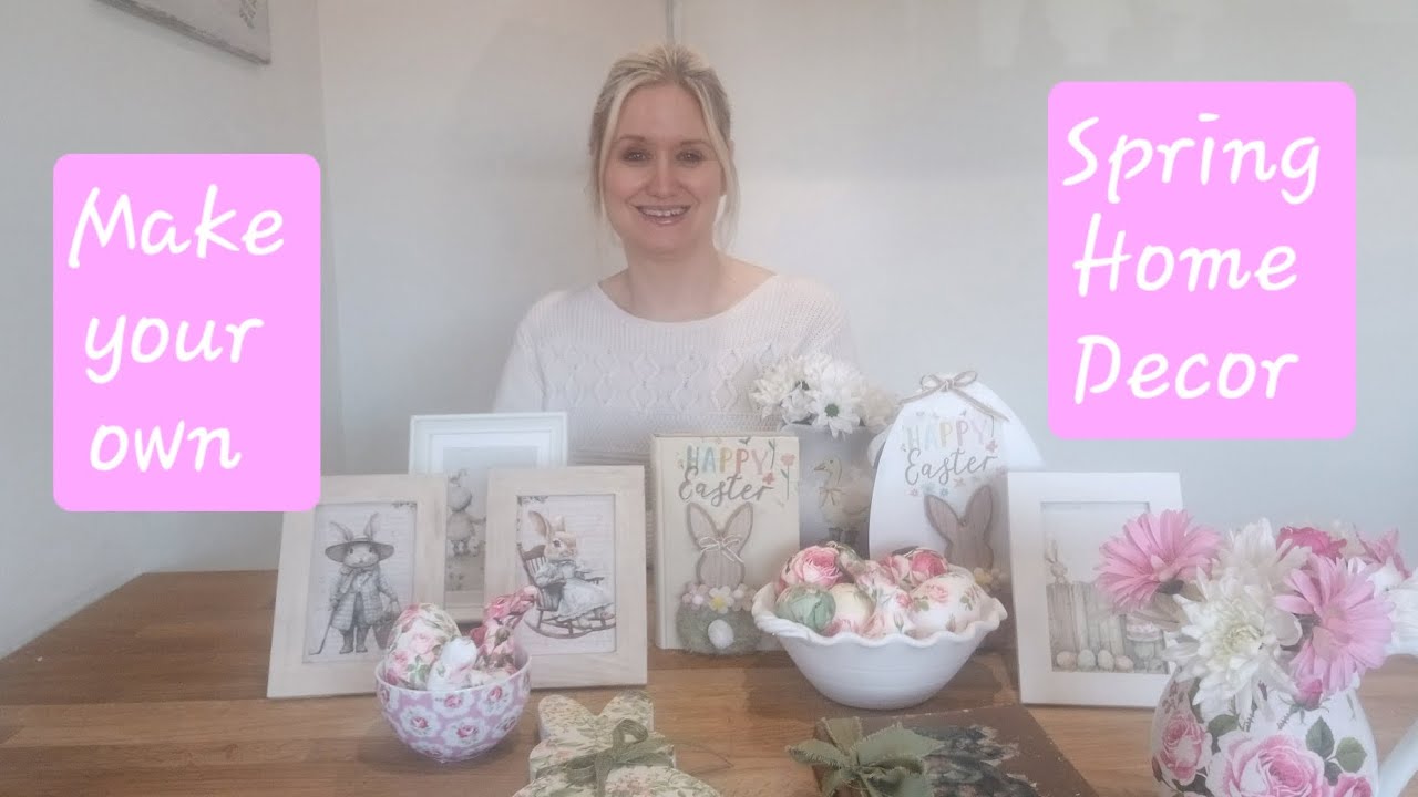 Spring and Easter Craft With Me x