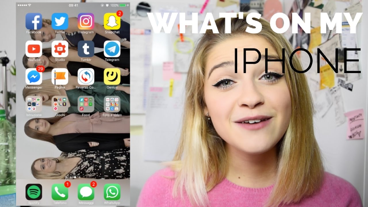 Cosa C'è Nel Mio IPhone UPDATED || Ehi Leus