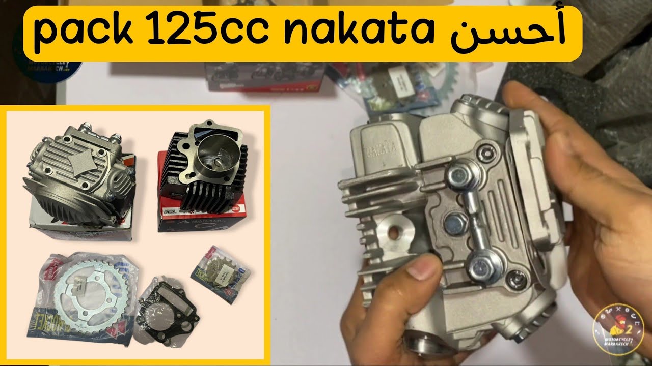 أحسن pack 125cc قصير . دوريجين من nakata . خدام لماكينة 110 😍🔥 والثمن ديالو فالفيديو 👍
