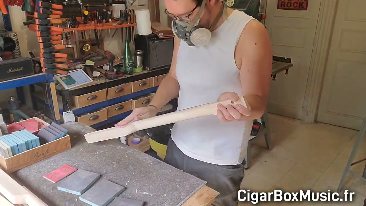 Cigar Box Guitars - semaine du 11 aout 2025 à l'atelier CigarBoxMusic.fr - #cbg #cigarboxguitar