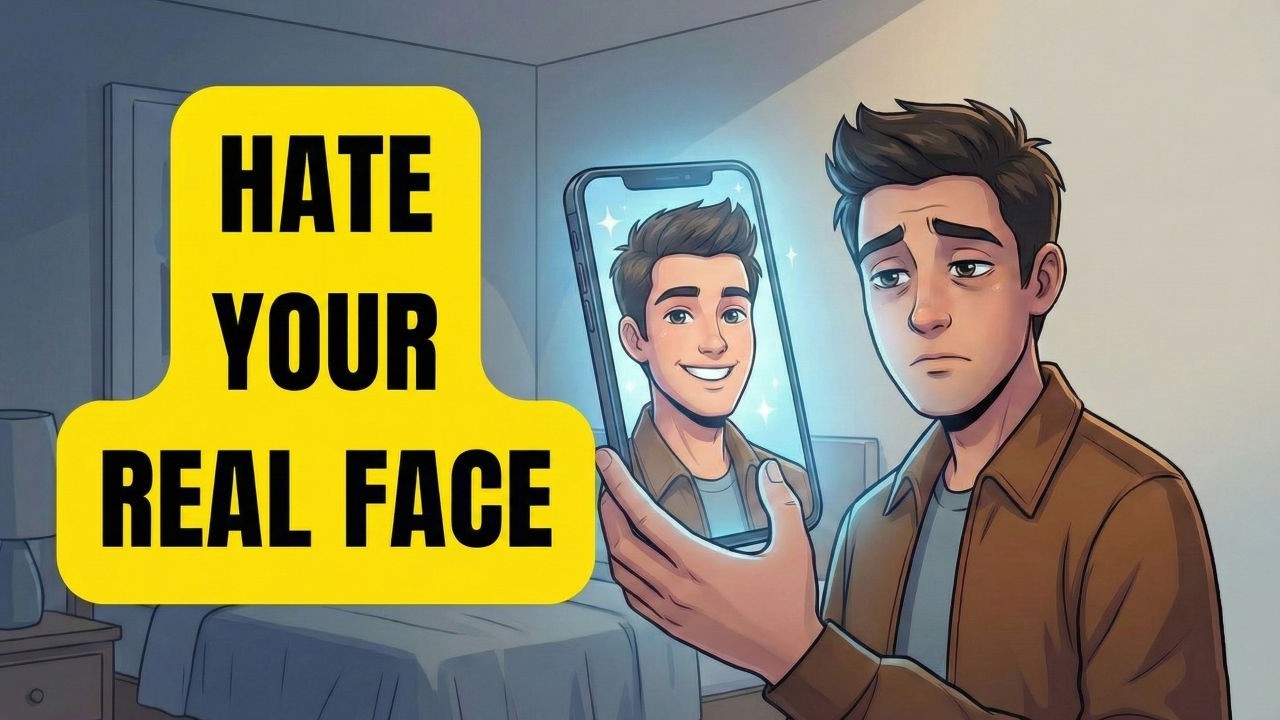 Psychology of Why You Hate Your Real Face
