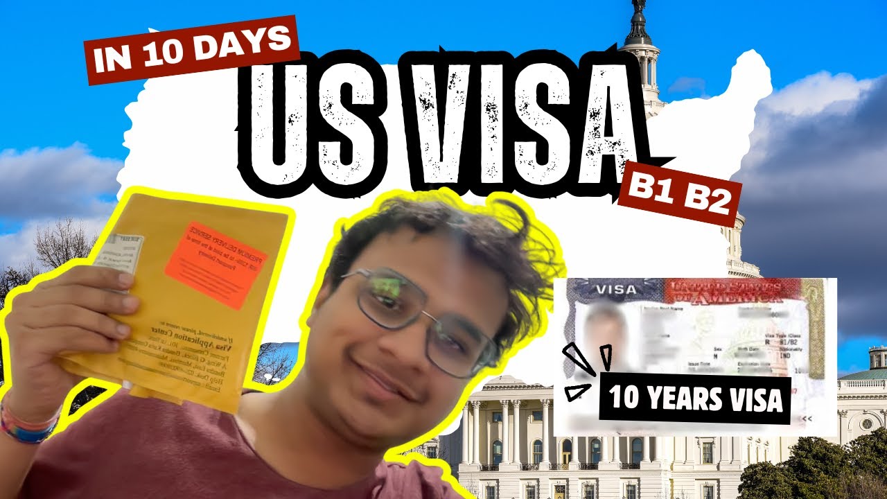 Как я получил визу США B1 B2 и записался на приём в Нью-Дели всего за 10 дней | Go States Фт. Аав...