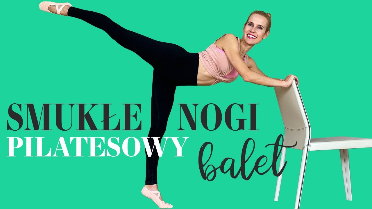 SMUKŁE UDA | Ćwiczenia baletowe przy krześle | Ola Żelazo