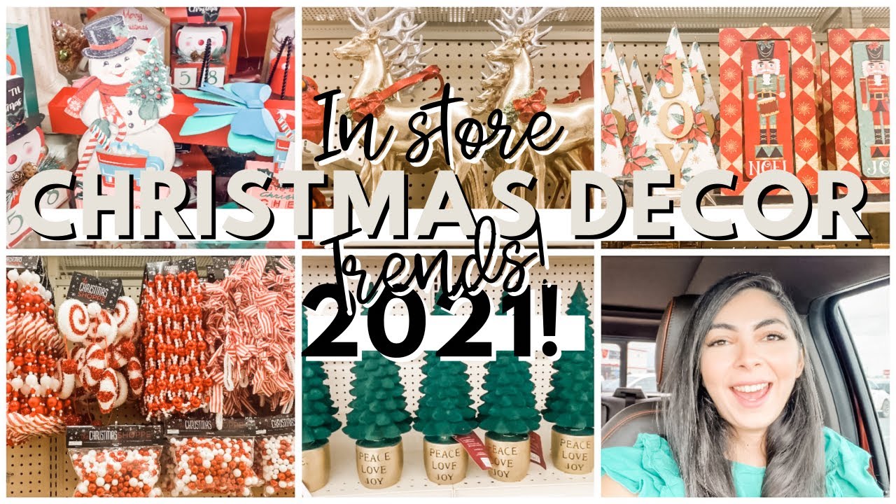 CHRISTMAS DECOR TRENDS IN STORES THIS YEAR | CHRISTMAS DECOR TRENDS 2021
